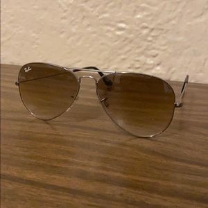 Ray-ban original silver and black